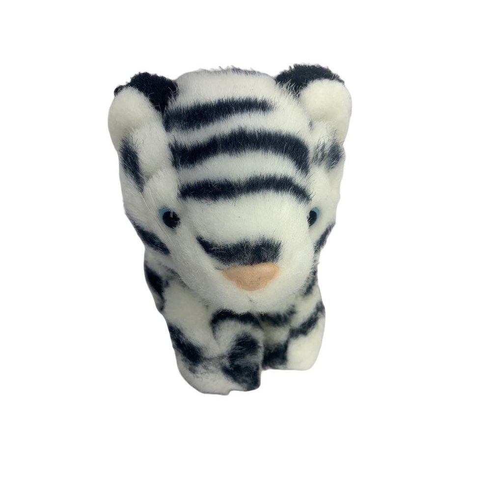 A‎ & A Zebra Striped Tiger Plush Stuffed animal toy